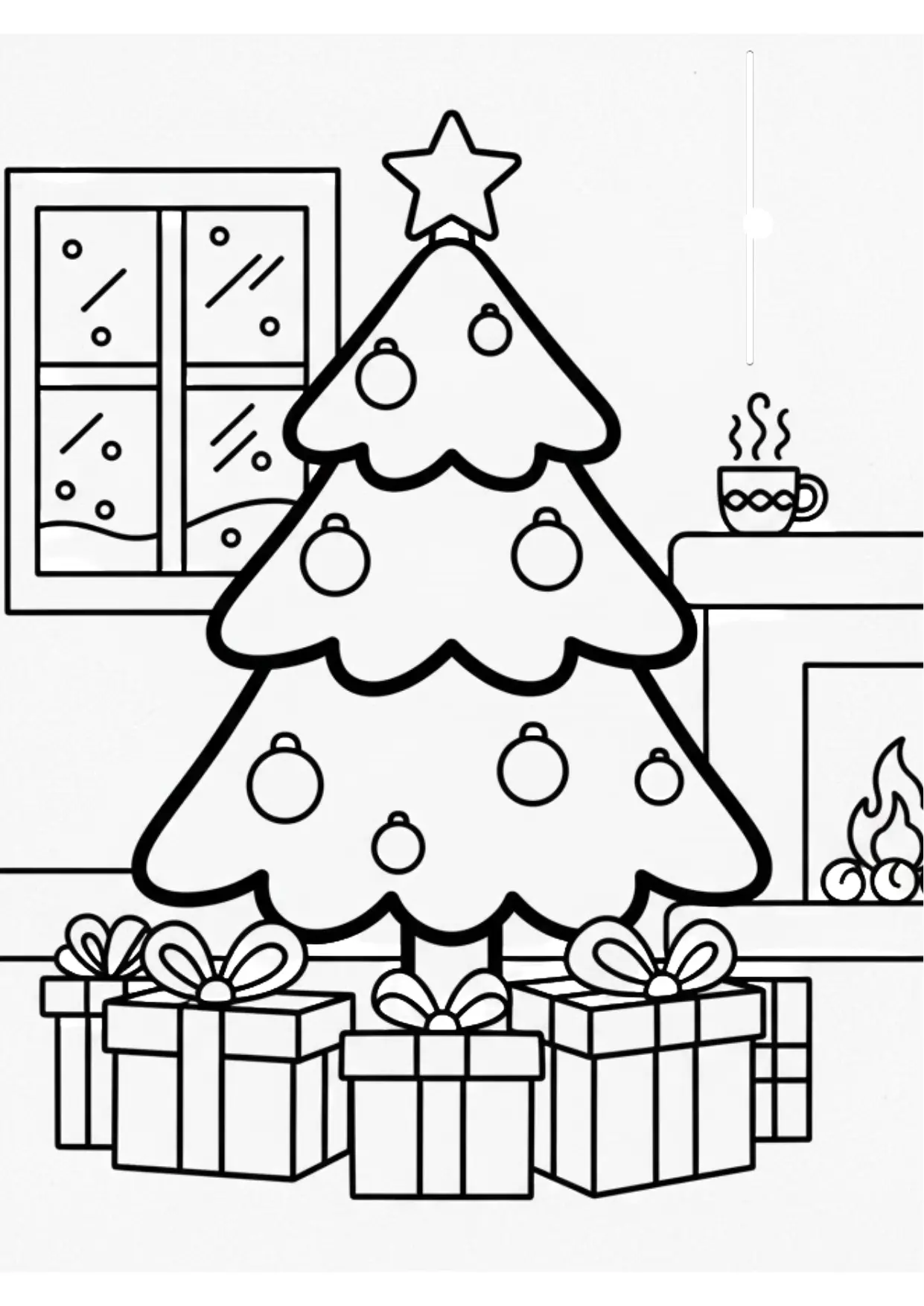 Tannenbaum Ausmalbild