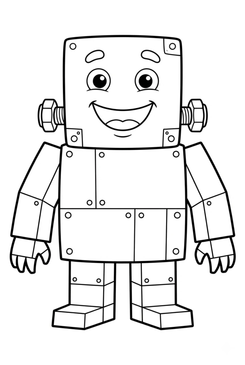 Frankensteins Monster Ausmalbild