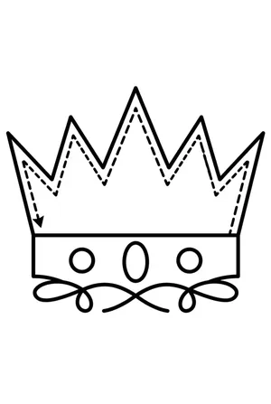 Schwungübung Krone