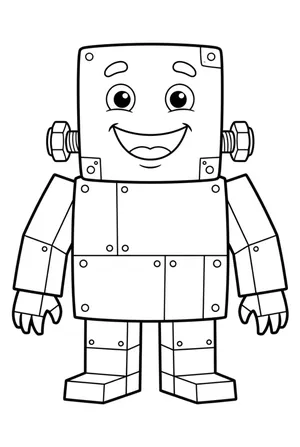 Frankenstein's Monster Coloring Page