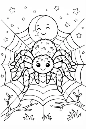 Tarantula Coloring Page