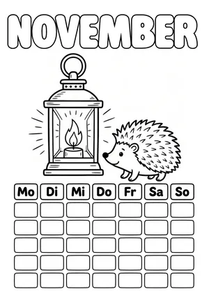 November Kalenderbild