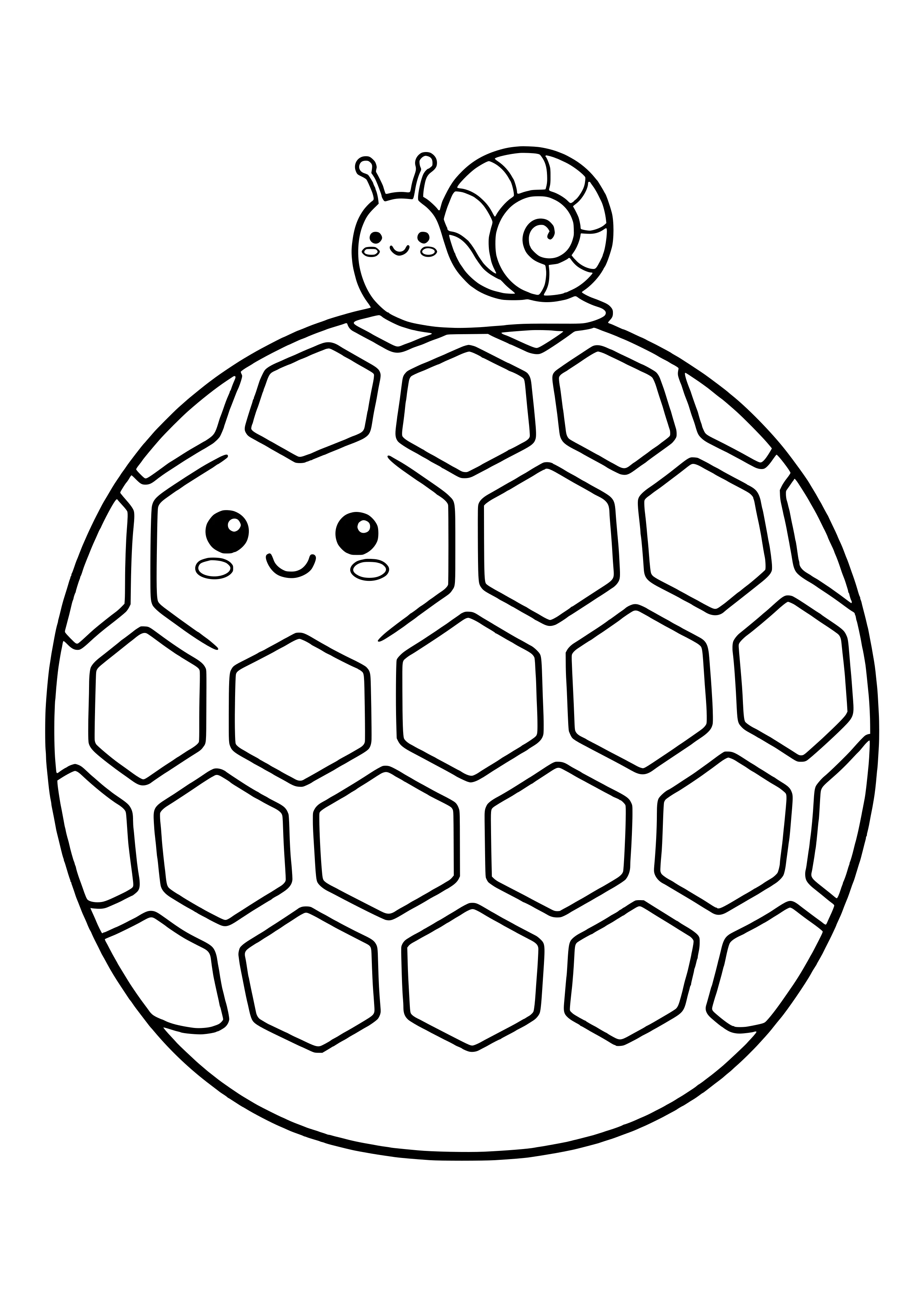 Stony coral with delicate patterns free coloring page for kids